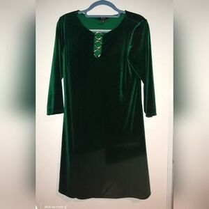 MSK Forest Green Dress